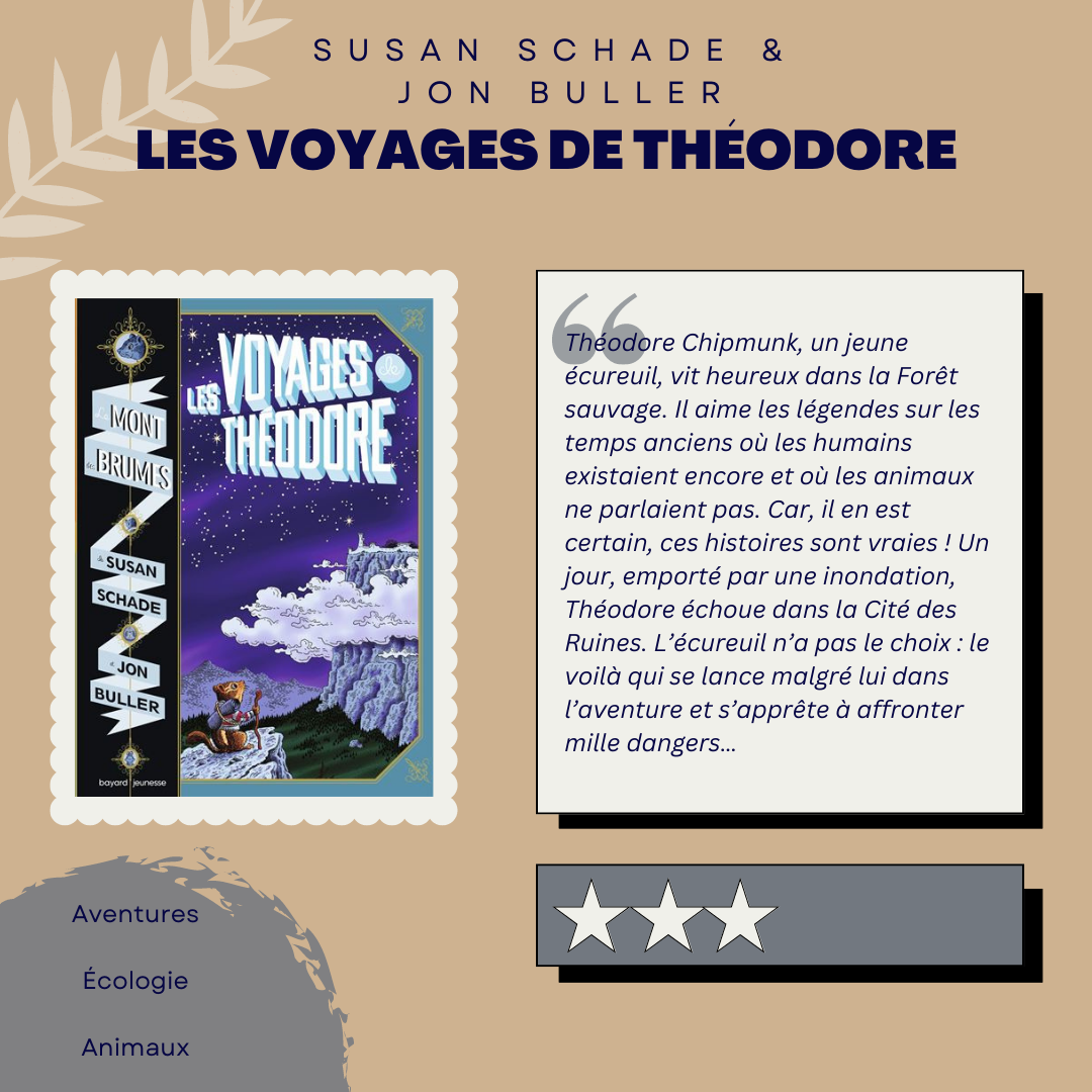 Le Mont des Brumes, tome 1 : Les Voyages de Théodore – Susan Schade & Jon Buller