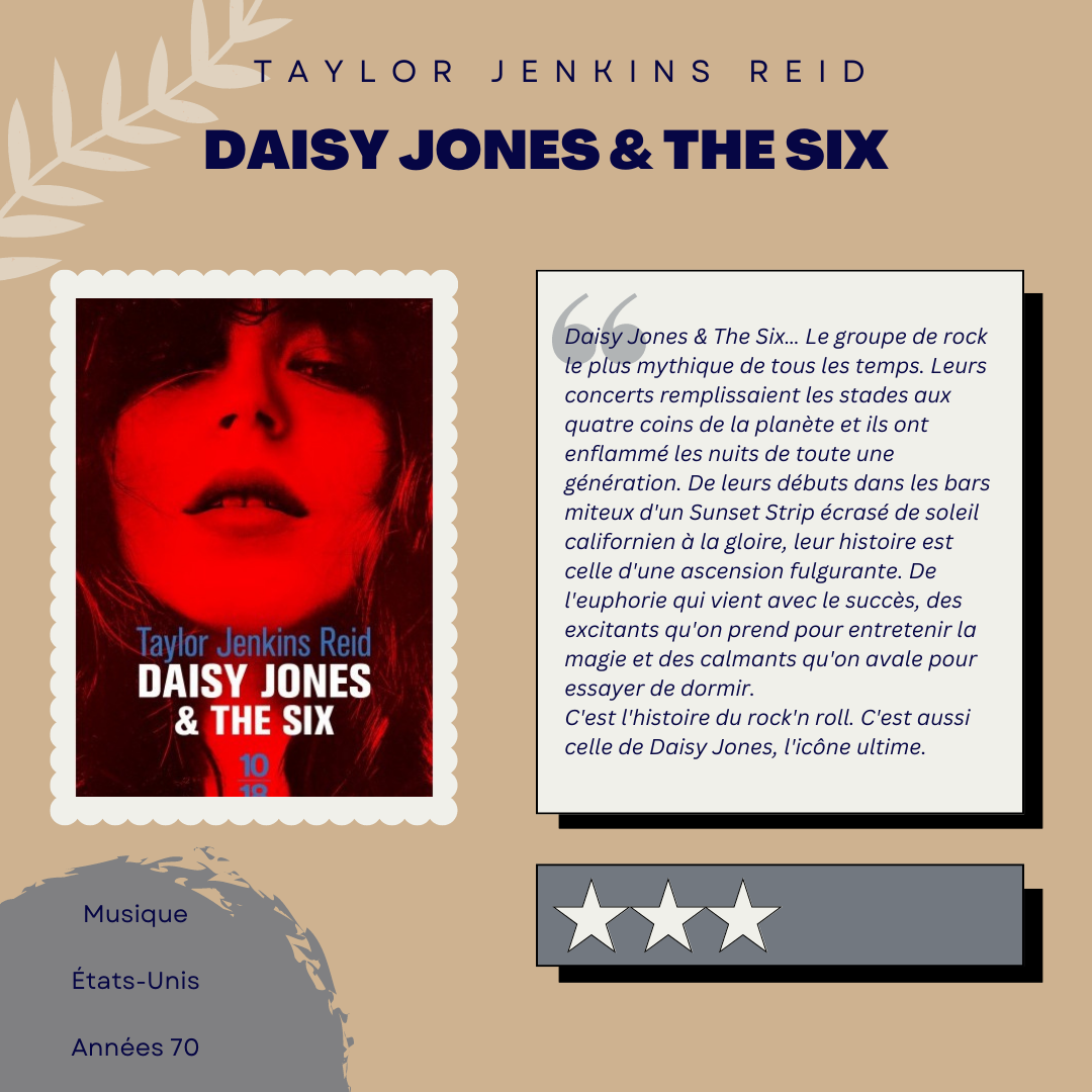 Daisy Jones & The Six – Taylor Jenkins Reid